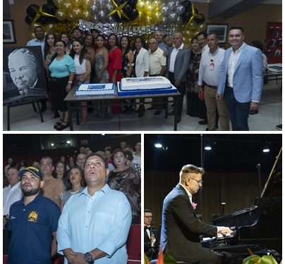 La Biblioteca Pública Ramón Correa Mejía, festejó por lo alto su cumpleaños 86, en compañía de la Banda Sinfónica de Pereira