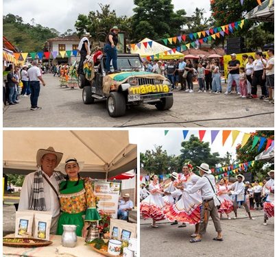 La Celia se llenó de tradición y turismo en la Caravana Turística de Risaralda