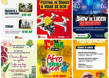 Pereira se prepara para culminar la celebración de sus 161 años, con una agenda para todos los gustos