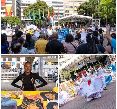 La Plaza de Bolívar fue el escenario para exhibir lo mejor de la cultura afro y del Pacífico