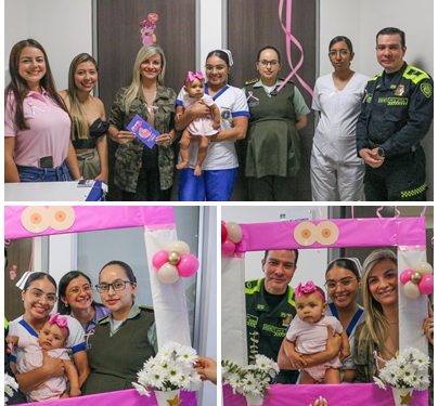 Inaugurando la Sala de la Familia Lactante, Sanidad de la Policía se une a la Semana de la Lactancia