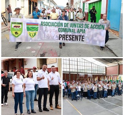Gobernación de Risaralda acompañó celebración de los 50 años de Asojuntas en el municipio de Apía.
