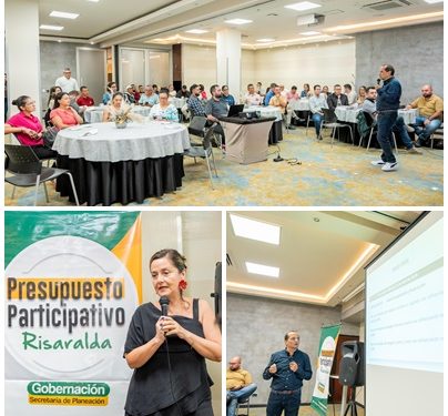 Gobernación de Risaralda inició el proceso del programa Presupuesto Participativo 2024