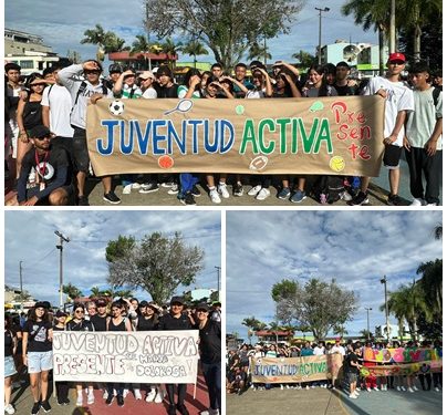 Con actividad física y recreativa se dio una gran apertura de la Semana de la Juventud