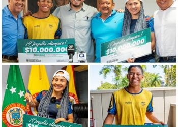 Deportistas olímpicos de Pereira recibieron incentivo económico por parte de la Gobernación de Risaralda