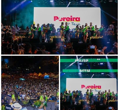 Con la recuperación del tradicional pregón, y ante alrededor de 15.000 personas, el alcalde Mauricio Salazar dio apertura oficial a las Fiestas de la Cosecha Pereira 161 años