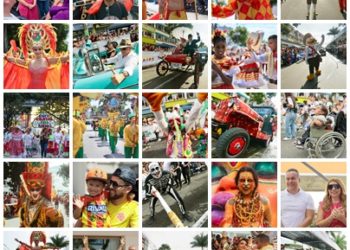 UNA TARDE DE MAGIA Y COLOR VIVIERON LOS PERERIANOS CON EL CARNAVAL DE LAS FIESTAS DE LA COSECHA