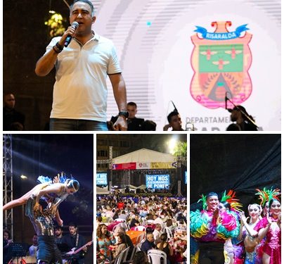 Cultura y artes, dos protagonistas en el XXI Festival Gastronómico Internacional apoyado por la Gobernación de Risaralda