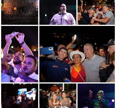 Pereira vibró con la magia de la música: Hebert Vargas, Óscar D’León y Maelo Ruiz encendieron la noche