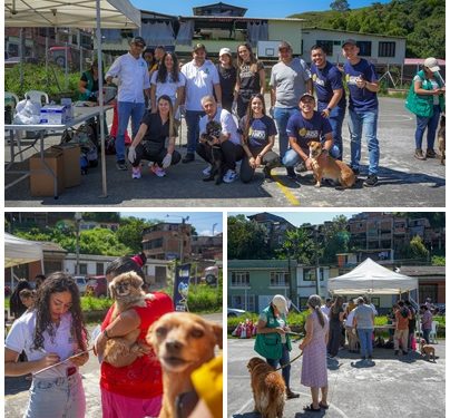 Las mascotas de Santa Rosa de Cabal recibieron atención médica por parte de la Gobernación