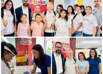 Niños y niñas con discapacidad visual recibieron tamizajes y entrenamiento con neurotecnología educativa