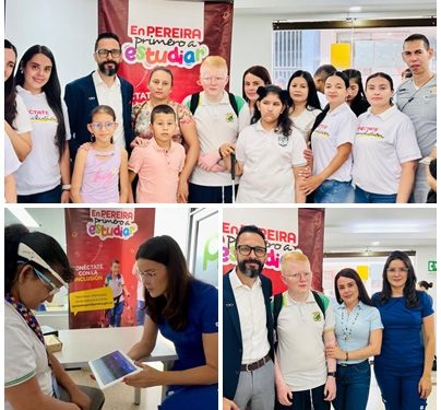 Niños y niñas con discapacidad visual recibieron tamizajes y entrenamiento con neurotecnología educativa