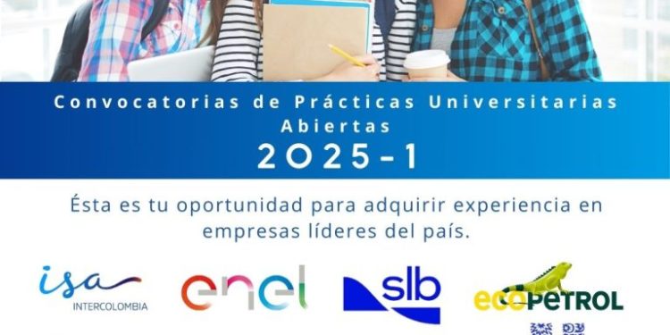 Convocatorias de prácticas universitarias abiertas para el semestre 2025-1