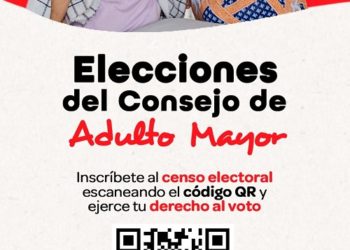 Desde hoy y hasta el 15 de septiembre, adultos mayores de 60 años en adelante, podrán registrarse en el Censo Electoral para elegir el Consejo del Adulto Mayor