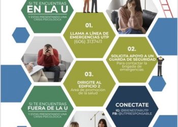 Estas son las rutas de Atención de la UTP en situaciones de afectación a la salud mental de nuestra comunidad universitaria