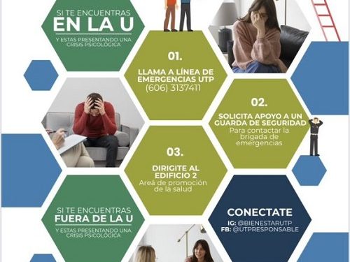 Estas son las rutas de Atención de la UTP en situaciones de afectación a la salud mental de nuestra comunidad universitaria