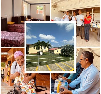 Alcaldía de Pereira entregó kits de aseo personal y ropa a los adultos mayores de los Centros de Protección Social Arca de Noé y Alegría de Servir