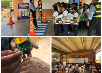 Una jornada lúdica y pedagógica sobre seguridad vial se llevó a cabo en el Liceo Campestre de Pereira