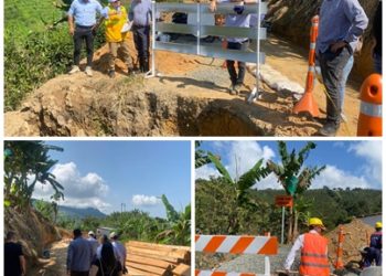 Gobernación visita los puntos viales más críticos en los diferentes municipios del departamento