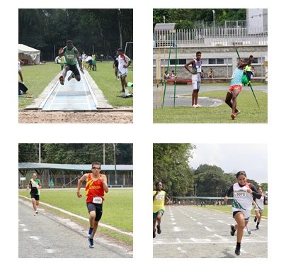 Los Intercolegiados definieron sus campeones departamentales de atletismo
