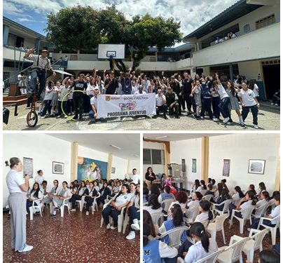 Campaña ‘Sí a la Vida’ llegó a la Institución Educativa San Vicente Hogar