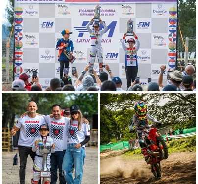 Oro para Risaralda en Latinoamericano de motocross