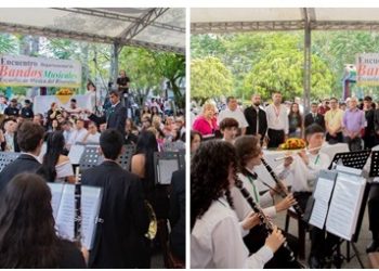 Apía se lució con el XVIII Encuentro Departamental de Bandas Sinfónicas