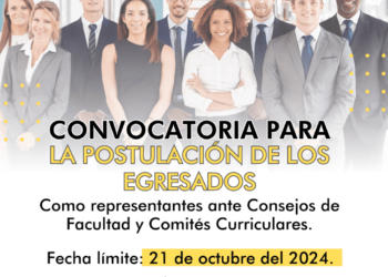 Convocatoria para Representantes de Egresados en Consejos y Comités de la UTP