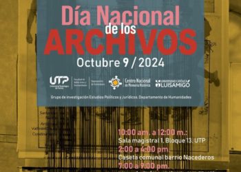 Jornada conmemorativa Día Nacional de los Archivos, octubre 9 de 2024