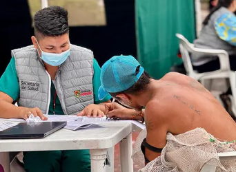 Habitantes de calle en Pereira, reciben servicios de salud y oportunidades de resignificación de vida