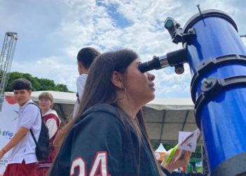 Observemos el Sol por Telescopio: el evento más llamativo de la Feria del Libro para los amantes de la astronomía