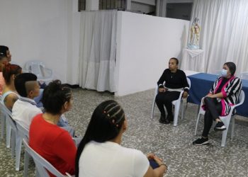 “Aguanta Cuidarse” una iniciativa de la Alcaldía de Dosquebradas por salud mental para las internas de la Badea.
