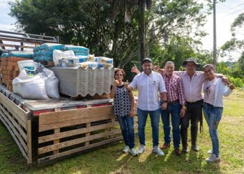 Gobernación ya entregó los materiales de construcción para el mejoramiento de las casetas comunales