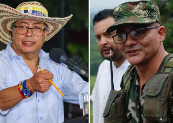 Petro le cantó la tabla a “Iván Mordisco” por negarse a la paz: hasta le recomendó una película de Nelson Mandela