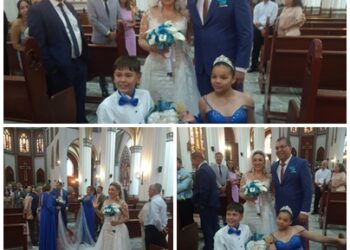 Felicitaciones a Fabian Noreña y Diana Marcela el día de su boda