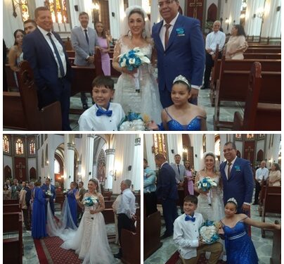 Felicitaciones a Fabian Noreña y Diana Marcela el día de su boda