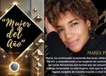 “Mujer del año 2024-2025 en la premios Grand Awardss de La Agencia Mundial de Prensa.