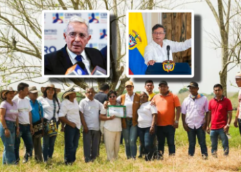 Expresidente Uribe y Gobierno Petro llegarían a un acuerdo agrario sobre la compra y venta de 200 hectáreas del Ubérrimo