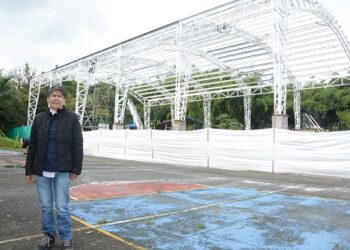 Gobernación de Risaralda adelanta trabajos en 12 canchas múltiples que tendrán su respectiva cubierta