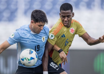Colombia se impuso 1-3 a Uruguay y finalizó en el podio del Sudamericano Sub-20