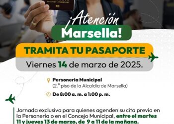 Marselleses podrán tramitar su pasaporte en el marco de la segunda jornada descentralizada 2025