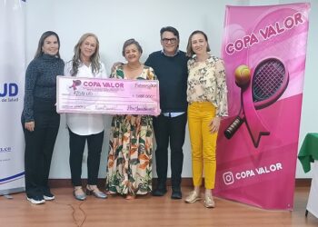 Ruta Dorada del Hospital San Jorge recibió aporte para apoyar la lucha contra el cáncer infantil