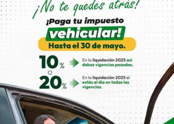Gobernación de Risaralda amplía el plazo para pagar el Impuesto Vehicular con descuento