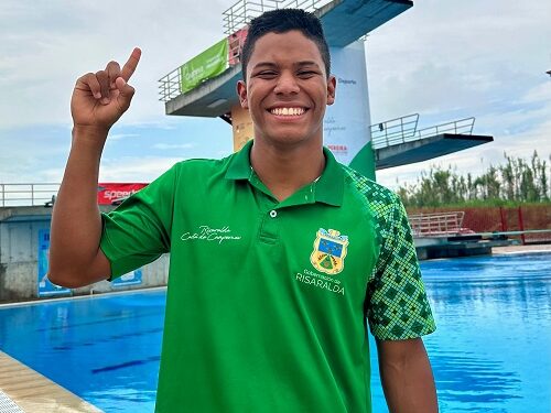 El mejor clavadista de la historia de este deporte en Colombia es risaraldense