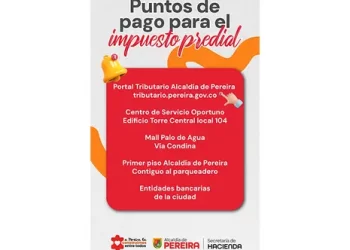 Estos son los puntos de recaudo del Impuesto Predial en Pereira