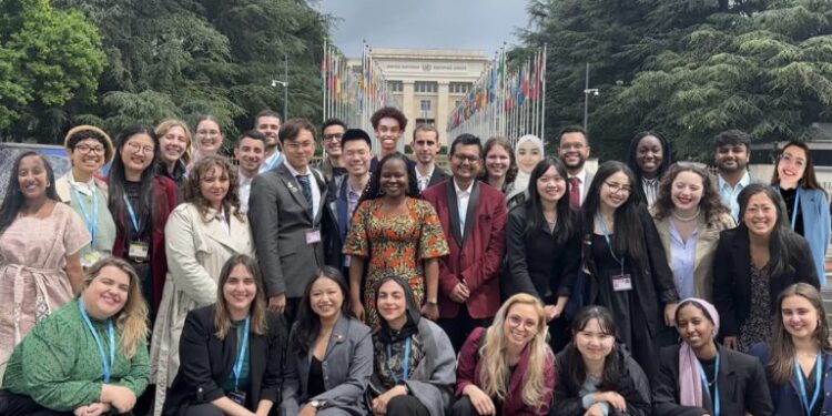 Desde Pereira hasta Ginebra: estudiante de la UTP representó a Colombia en la Asamblea Mundial de la Salud