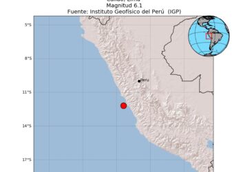Fuerte sismo de 6,1 sacude a Lima y el Callao, en Perú