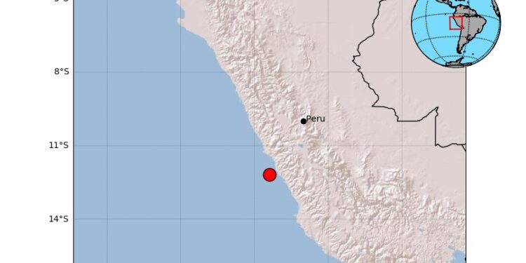 Fuerte sismo de 6,1 sacude a Lima y el Callao, en Perú