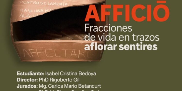 Sustentacion proyecto de investigacion-creacion AFFICIŌ fracciones de vida en trazos. Aflorar sentires