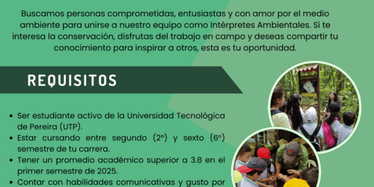 Convocatoria abierta para ser Intérprete Ambiental en el Jardín Botánico UTP